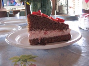 torta cioccofragolosa