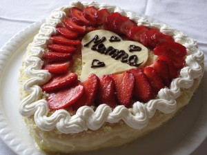 Torta cuore di mamma