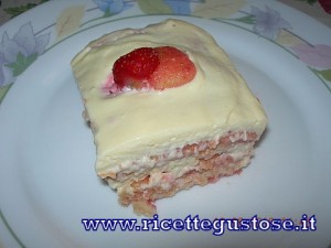 Tiramisù alle fragole