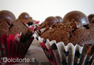 Cupcakes con palline di Natale