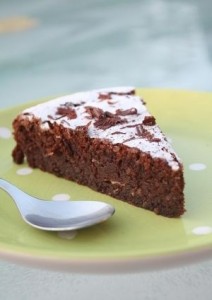 torta al cioccolato e nocciole