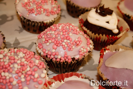 Cupcakes di San Valentino - Decorazioni